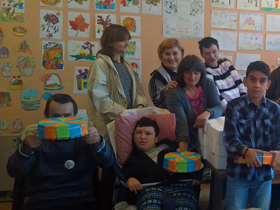 Rođendanski pokloni za polaznike Dnevnog boravka