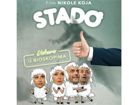 Domaća hit komedija “Stado”  u Kulturnom  centru Pećinci