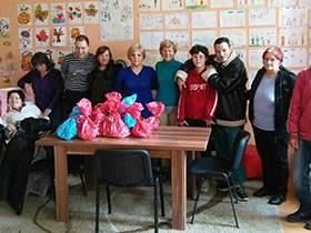 Uskršnji paketići za decu iz Dnevnog boravka u Subotištu