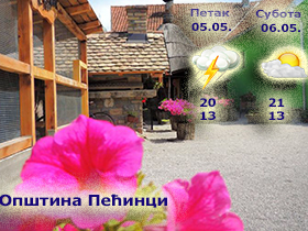 Sunce, oblaci i kiša narednih dana