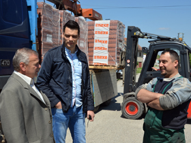 U toku isporuka građevinskog materijala za izbegličke porodice