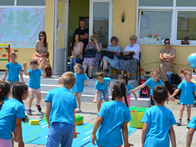Mališani na poligonu pokazali stečena znanja