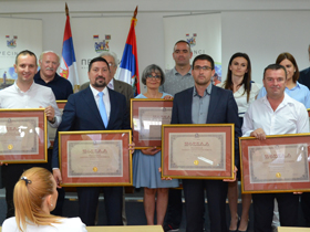 Opština Pećinci među dobitnicima nagrade „Kapetan Miša Anastasijević“