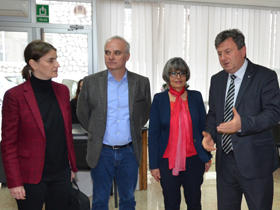 Ministarka Brnabić zadovoljna radom pećinačke administracije