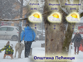 Za vikend ledeni dani