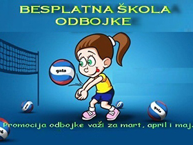 Besplatna škola odbojke za najmlađe osnovce
