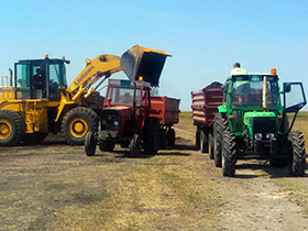 Vredni Sibačani pomogli oko uređenja atarskih puteva