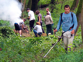 Volonteri u službi Obedske bare