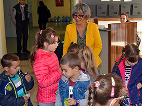 Predškolci u poseti Uslužnom centru