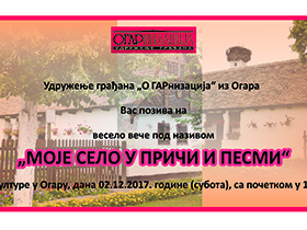 Priče i pesme o Sremu sutra u Ogaru