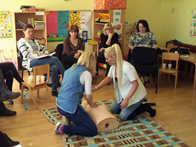 Zaposleni u predškolskoj ustanovi prošli obuku iz prve pomoći
