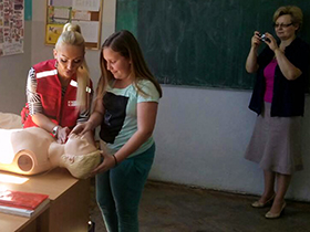 Čas iz prve pomoći za mlade Kupince