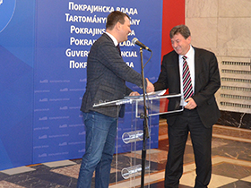 Opštini Pećinci 86 miliona za dva infrastrukturna projekta