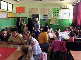 Srednjoškolci ugostili predškolce