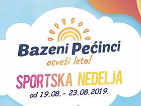 Sportska nedelja na pećinačkim bazenima