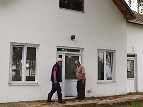 Radovi na novom Lovačkom domu u Kupinovu