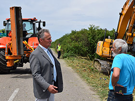 Pregledniji i bezbedniji saobraćaj na putu Subotište – Brestač 