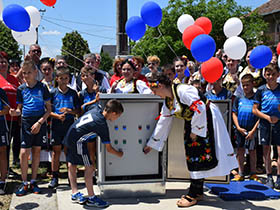 Mladi Tovarničani pustili kanalizaciju u rad