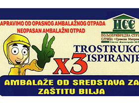 Preuzimanje ambalažnog otpada ove godine sa kućnih adresa