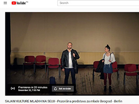 Premijera pozorišne predstave “Beograd – Berlin” (Video)