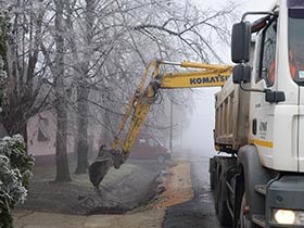 Kanal štiti trotoar i dvorišta