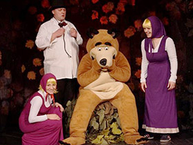 Maša i medved u petak u KC