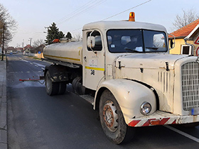 Dezinfekcija naselja za vreme policijskog časa