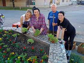 Ukrašen centar za meštane i posetioce