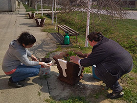 Месна заједница и мештани уређују Огар