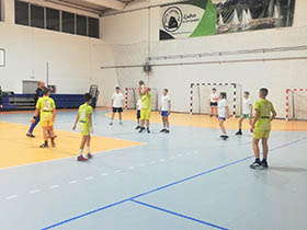 Прва пријатељска утакмица пећиначких рукометаша