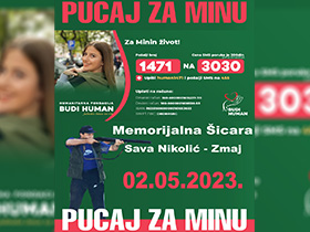 Хуманитарна шицара за Мину 2. маја