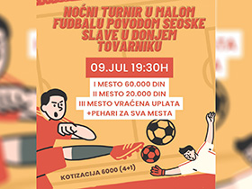 Сутра ноћни турнир у Доњем Товарнику