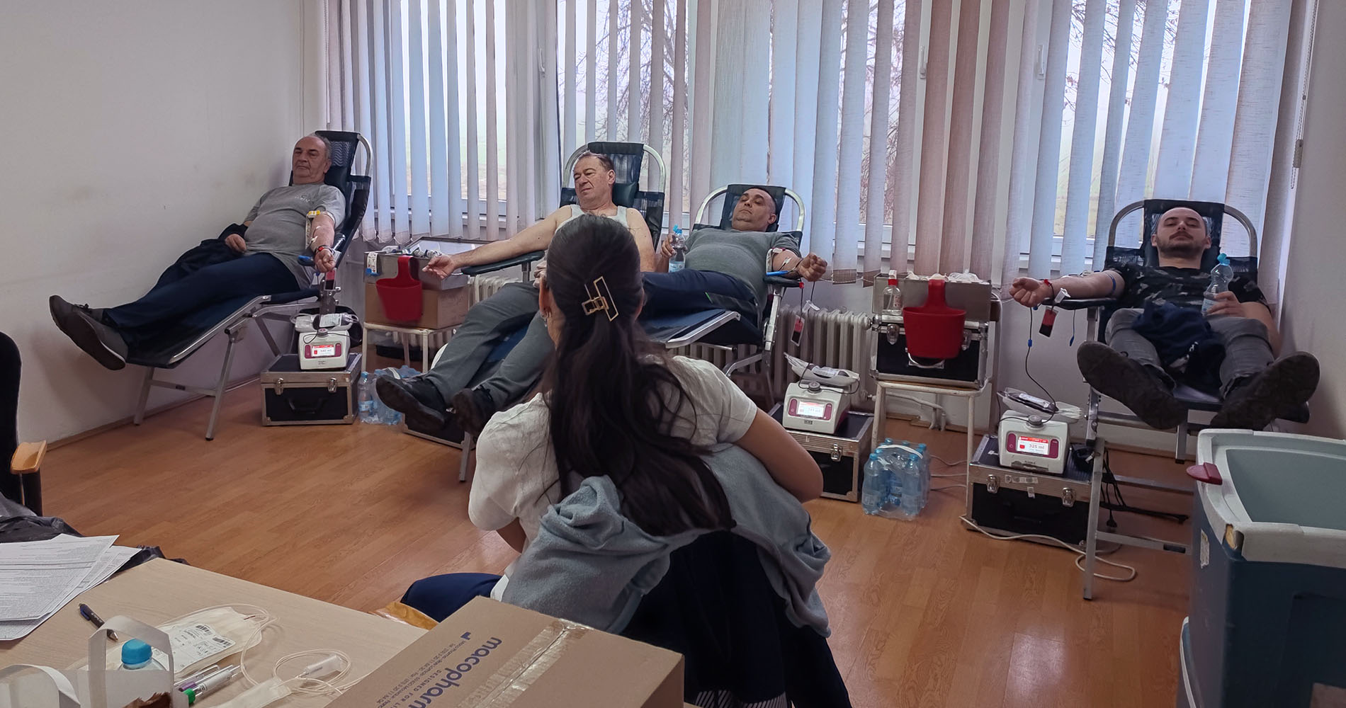 Zaposleni u fabrici šećera dali 26 jedinica krvi