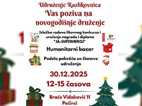 Razlikovnica sutra organizuje novogodišnje druženje