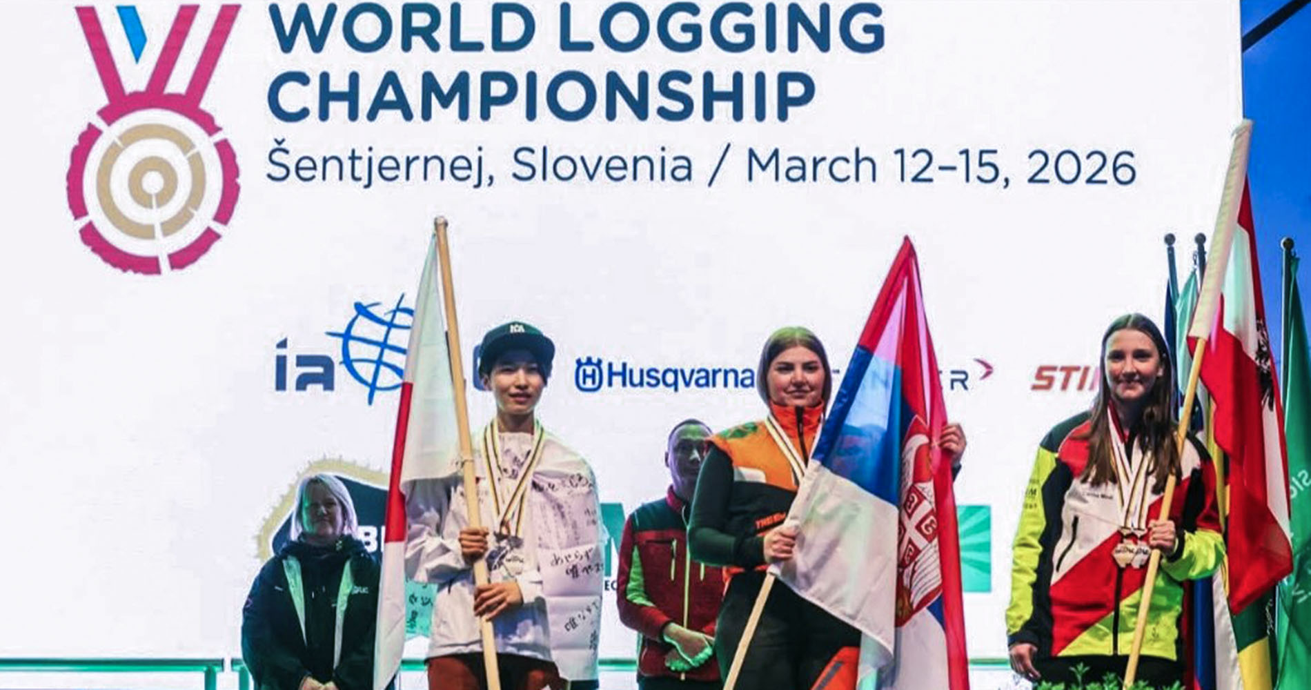 Сремица шампионка света са моторном тестером