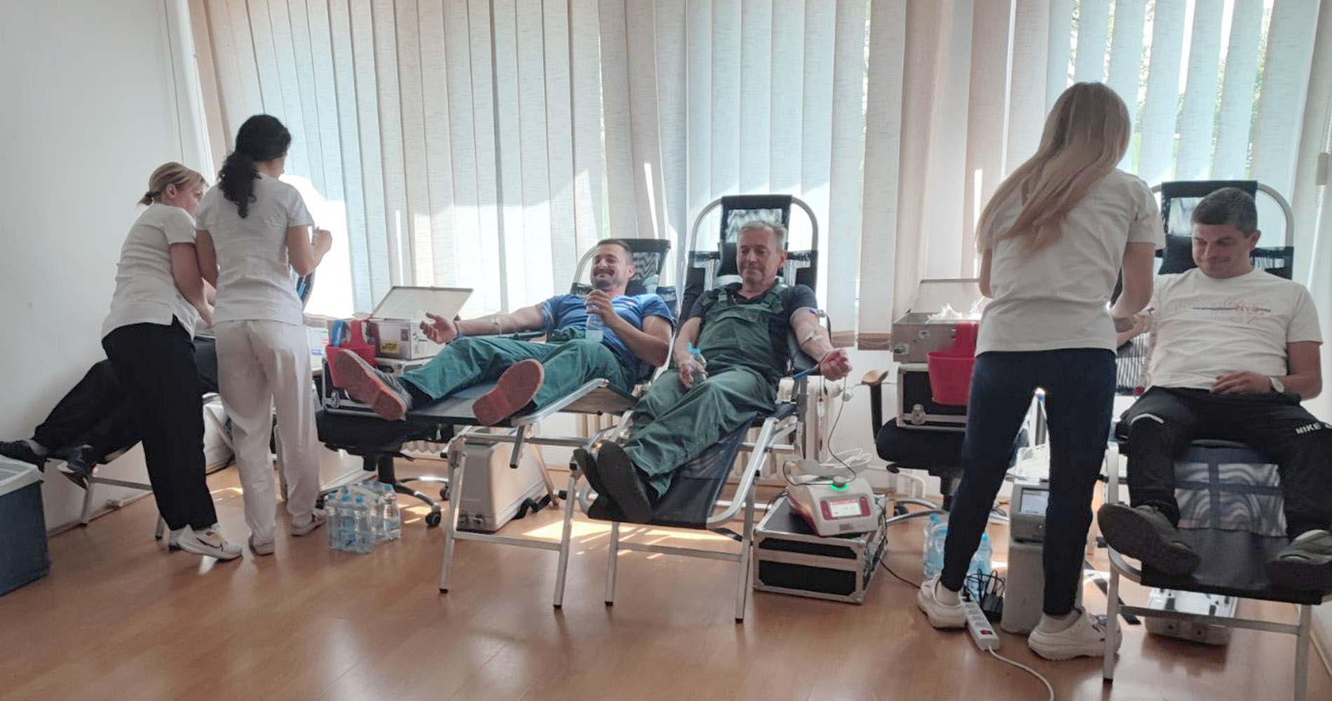 Крв добровољно дало 35 запослених у пећиначкој шећерани