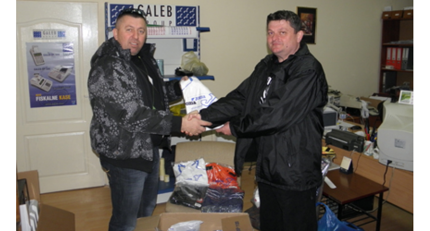 Hajduk dobio pomoć u opremi