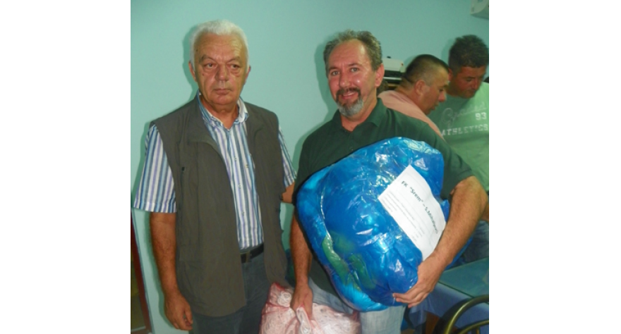 Opština pomaže fudbal