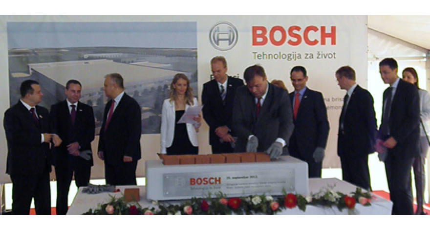 Postavljen temelj Bošove fabrike u opštini Pećinci