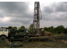 U toku bušenje novog bunara pijaće vode u Šimanovcima