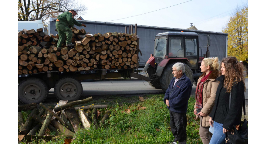 Ogrev za 30 izbegličkih porodica
