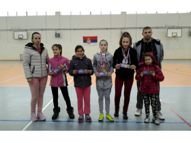 Pobednicе turnira u ženskoj konkurenciji u Donjem Tovarniku