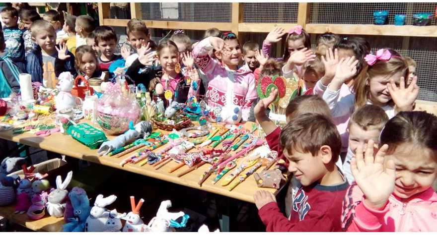 Najmlađi Tovarničani priredili uskršnje šarenilo