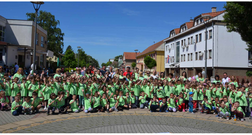 Radost predškolaca na šetalištu u Pećincima