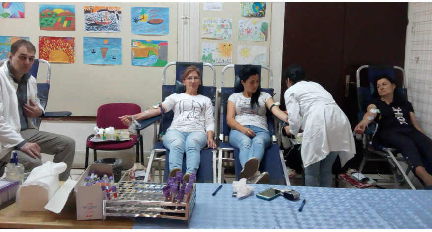 U Pećincima krv dalo 34 dobrovoljnih davalaca