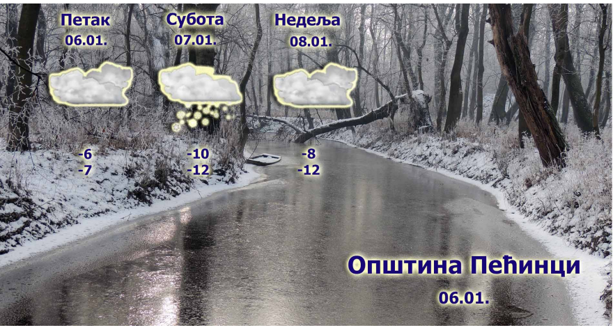 Za Božić ledeni dani