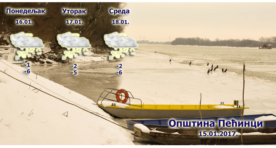 Od ponedeljka ponovo sneg