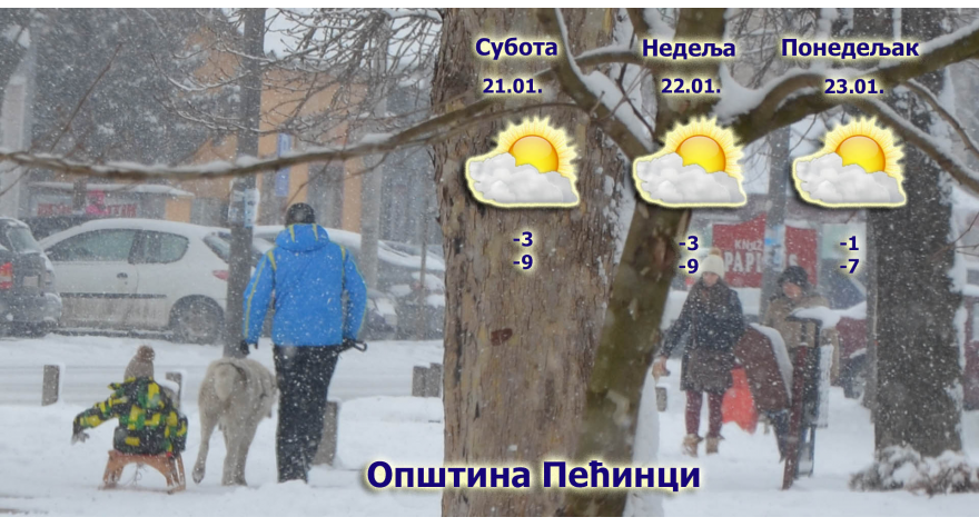 Za vikend ledeni dani