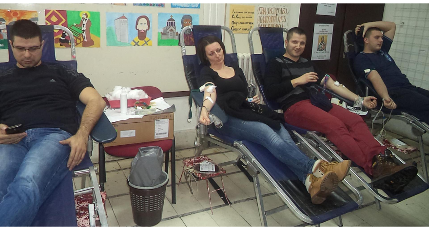 U Pećincima krv dalo 65 dobrovoljnih davalaca