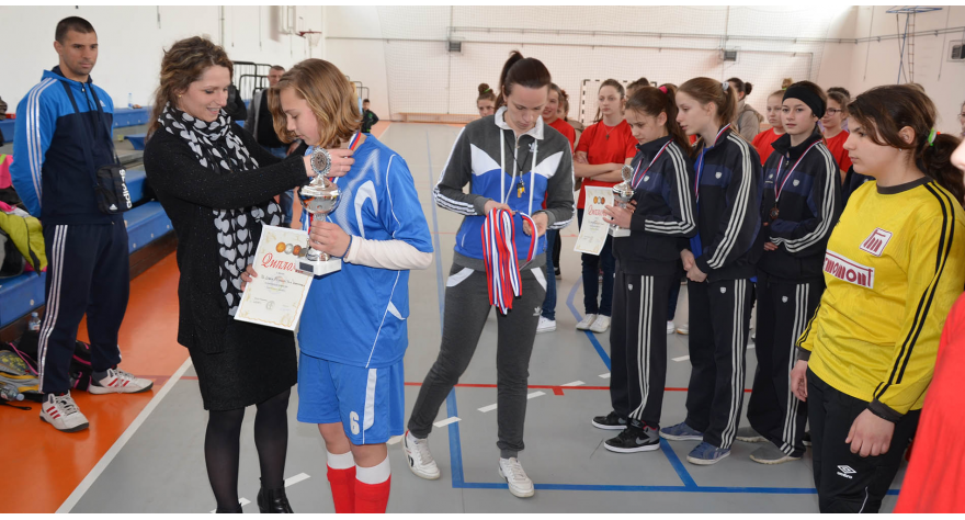 Devojčice pokazale zavidno fudbalsko umeće